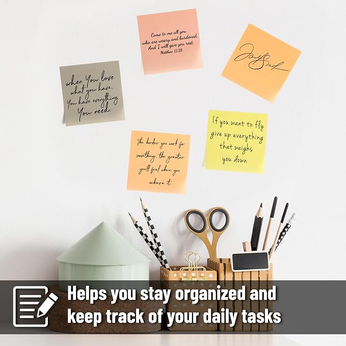 Mr. Pen- Transparent Sticky Notes, 12 Pads, 600 Sheets | See Through - Image 4