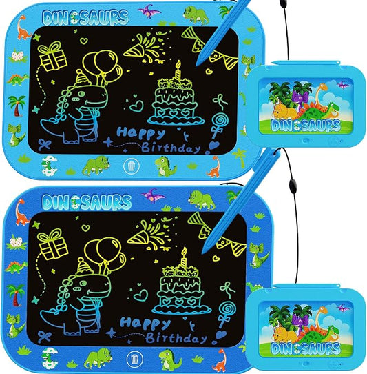 2Pack LCD Writing Tablet for Kids, 10Inch Colorful Reusable Electronic Toddler by Unknown