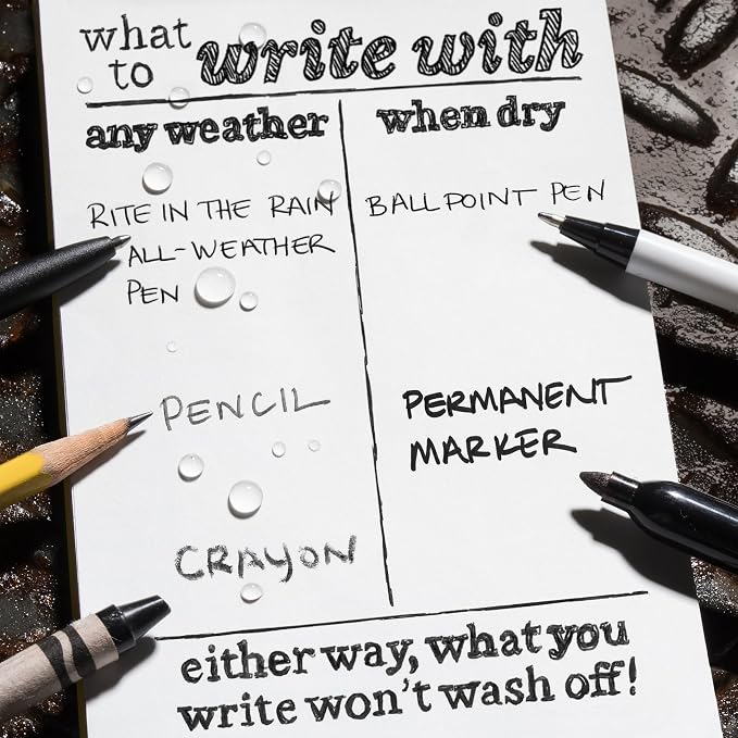 Rite In The Rain Weatherproof Index Cards, Universal Pattern - Image 4