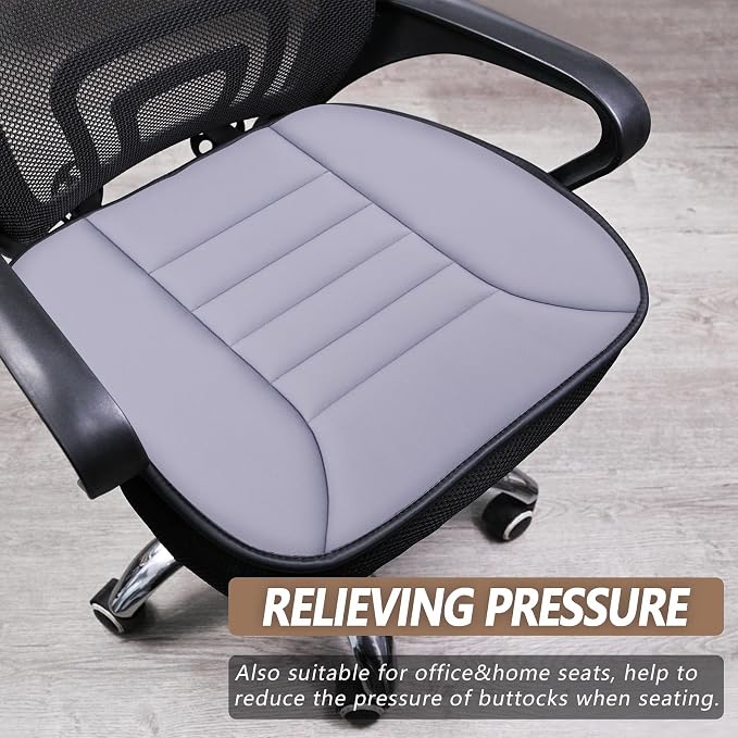MYFAMIREA 2PCS Car Seat Cushion Pad 1.2" Thick Comfort Seat Protector - Image 6