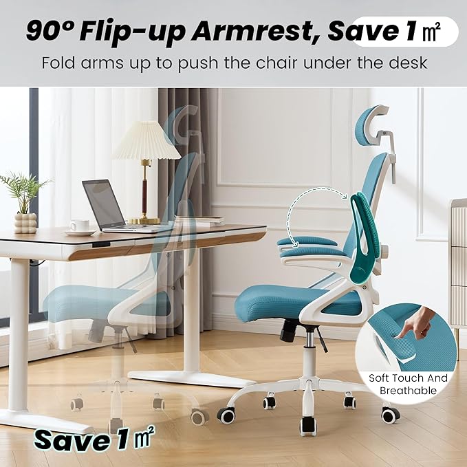 Fizzin Ergonomic Office Chair, 400 LBS Computer Chairs - Image 7