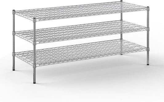 Regal Altair 24" Deep x 60" Wide x 27" Height Wire Shelving Kit | 3-Tier | NSF by Regal+Altair