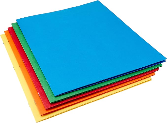 Amazon Basics Twin Pocket File Folders - Image 5