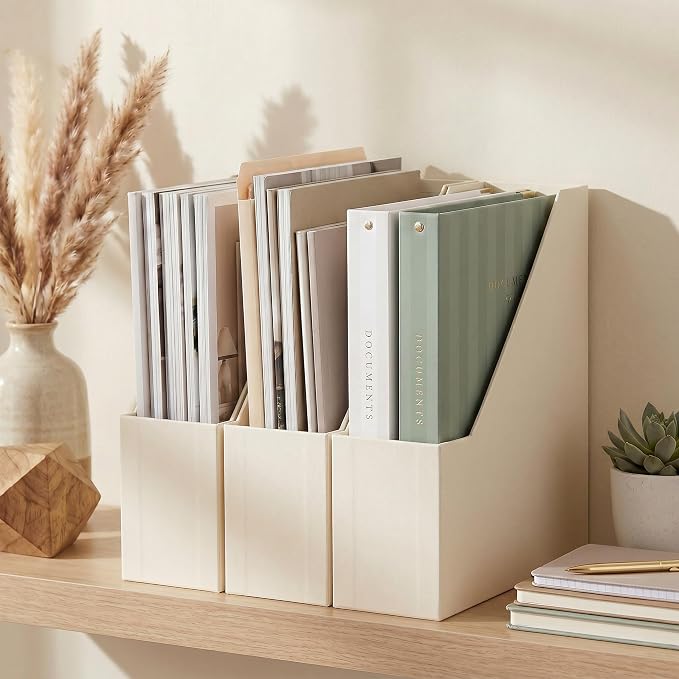 Beautiful Magazine Holder Set of 3 - Image 4