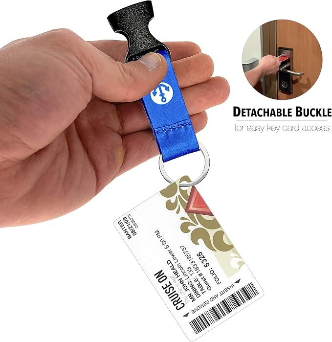 Cruise On Cruise Lanyard for Ship Cards – 2-Pack Retractable Badge & Waterproof - Image 4