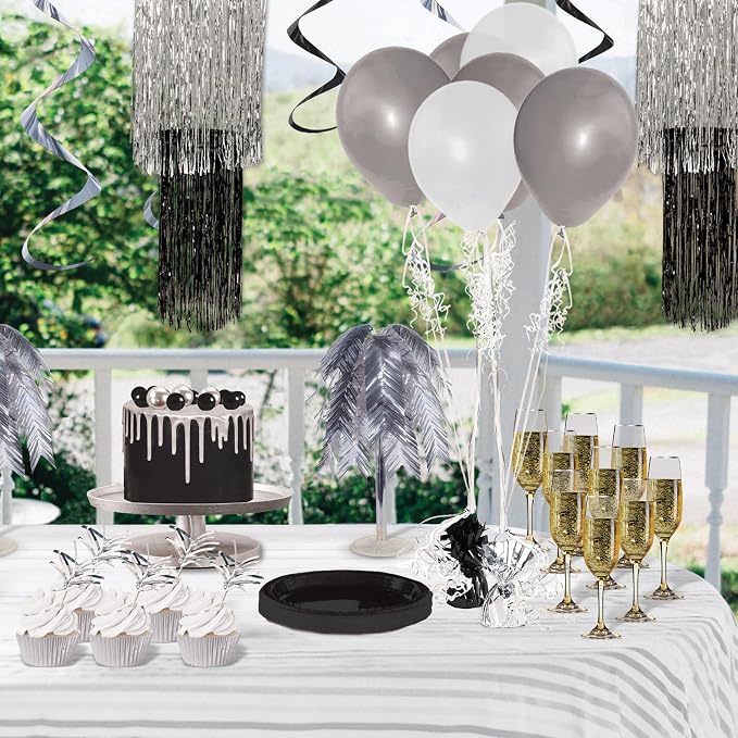 Beistle 12-Pack Metallic Wrapped Balloon Weights, Special Event Decorations - Image 6