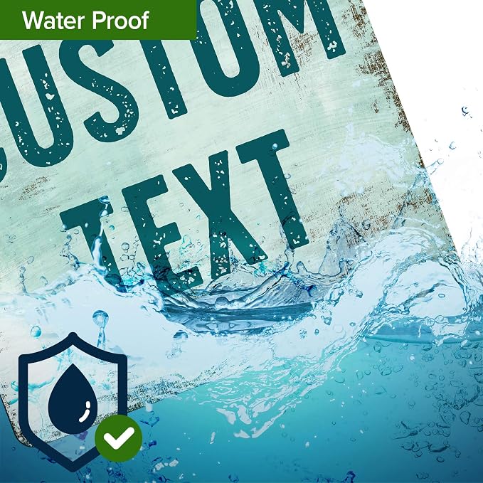 Custom Sign, Custom Street Sign, 11 Font Colors, 13 Font Styles, 4 Hole Options - Image 7
