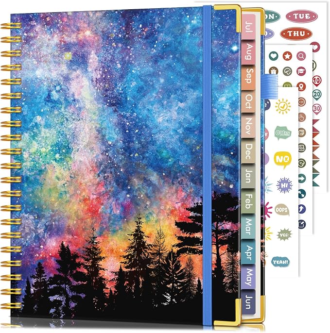 Academic Planner 2026-2027, Hardcover Leather Weekly and Monthly Calendar by Unknown