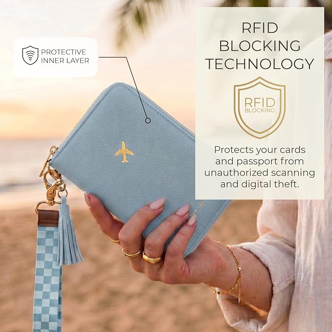 Beautiful Passport Holder And Travel Wallet - Image 5