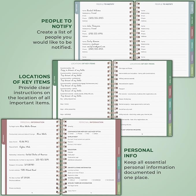 Clever Fox When I Die Planner - Image 3