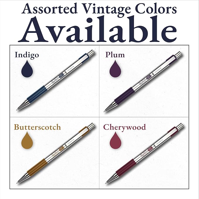 Zebra Pen G-301 Signature Series Retractable Gel Pen, 0.5mm Fine Point - Image 5
