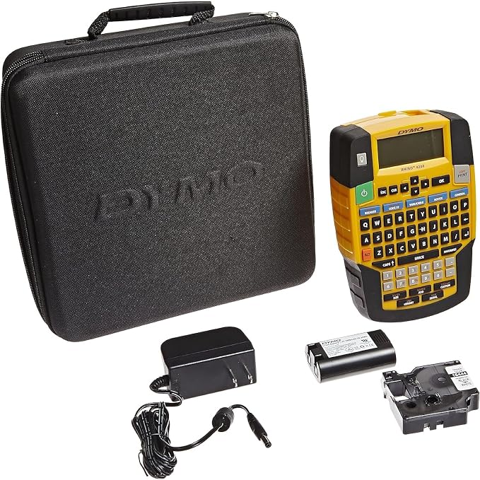 DYMO Rhino 4200 Industrial Label Maker Carry Case Kit by Unknown