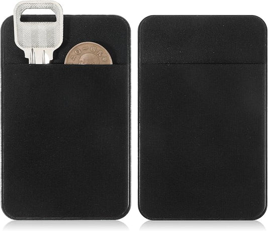 2 PCS Flat Thin Wallet Key Holder, Slim Credit Card Holders, Minimalist Slim by Unknown