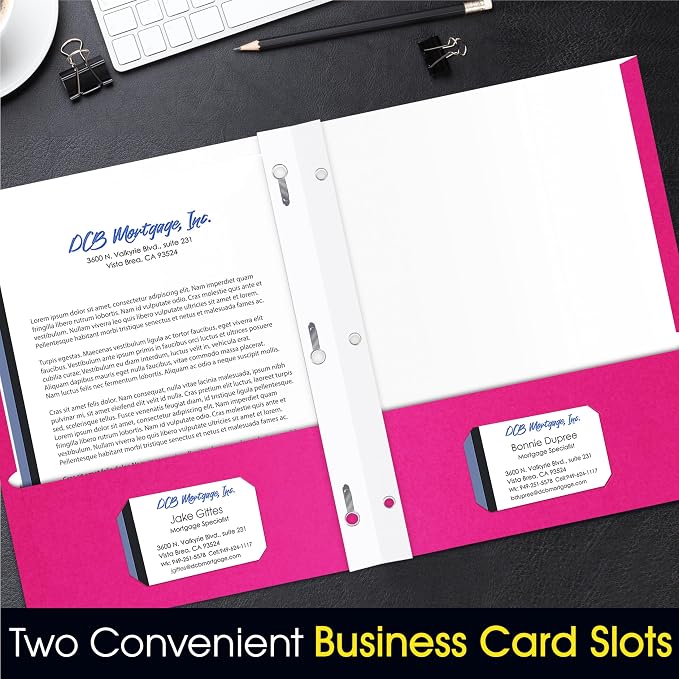 2 Pocket Portfolio Folders - Image 5