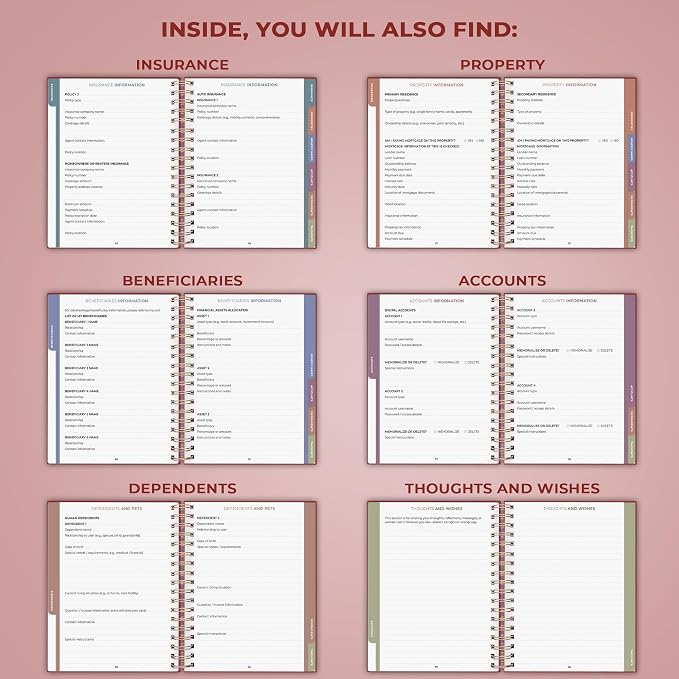 Clever Fox When I Die Planner - Image 5