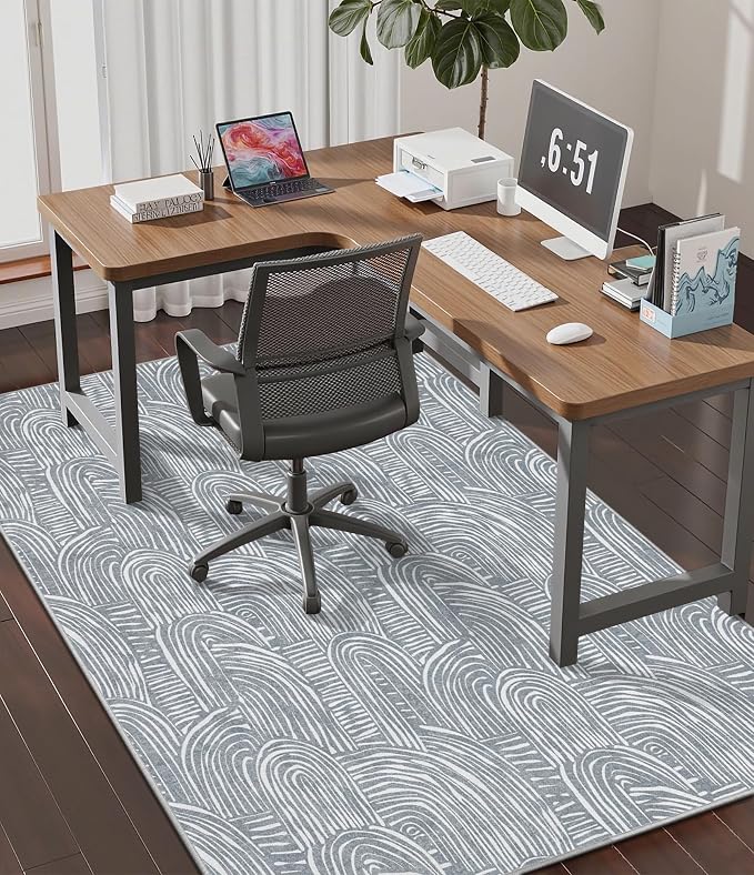 chakme Office Chair Mat for Hardwood Floor, Machine Wash by CHAKME