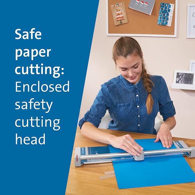 Dahle 508 Personal Rotary Trimmer, 5 Sheet Capacity, Self-Sharpening, Automatic - Image 5