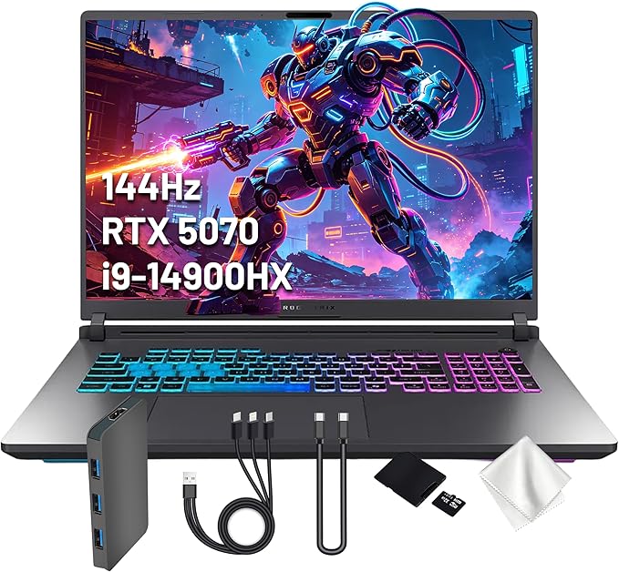 ASUS ROG Strix G18 18" 144Hz WUXGA Gaming Laptop, Intel i9-14900HX, 16GB RAM by Unknown