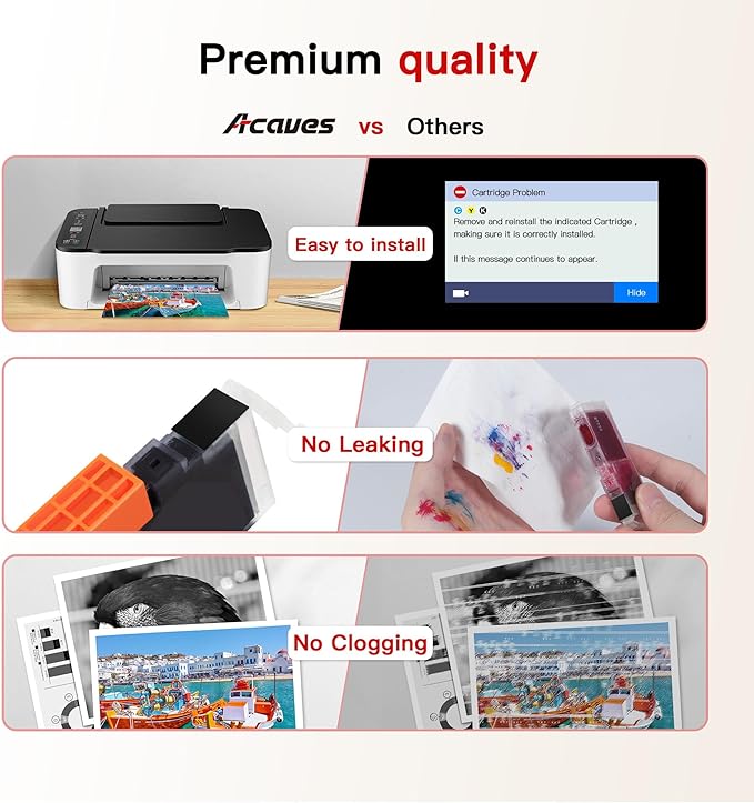 PGI-280XXL/CLI-281XXL for Canon Ink 280 281 Replacement for Canon TR8620 Ink Cartridges High Page Yield Work for PIXMA TR8620 TR8620A TR7520 TS8220 TS6120, 6 Pack PGBK/PB/Black/Cyan/Magenta/Yellow-DeskLoop Office