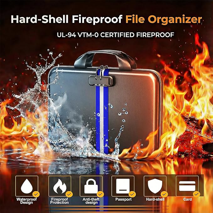 Fireproof Document Organizer - Image 2