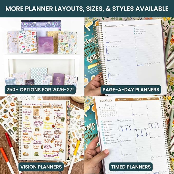 bloom daily planners HARDCOVER Planner 2026-2027 Academic Year - Image 8