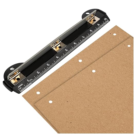 Performore 3 Ring Hole Punch for Binder, Paper Hole Punch by RingBinder