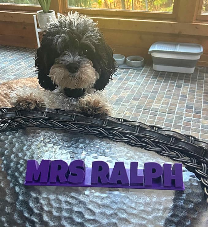 Personalized 3D Printed Nameplate – Custom Desk Name Sign - Image 6