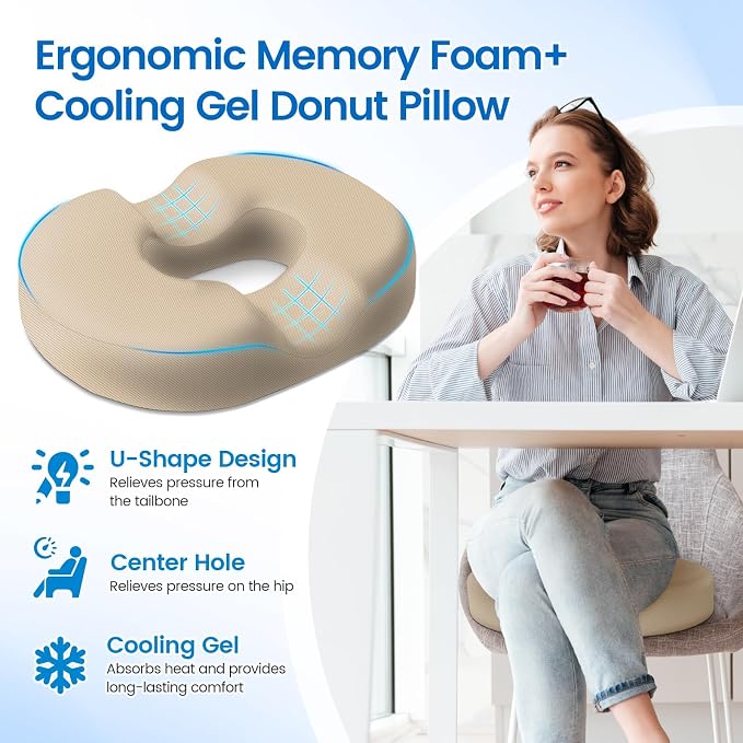 Donut Pillow Seat Cushion - Image 3