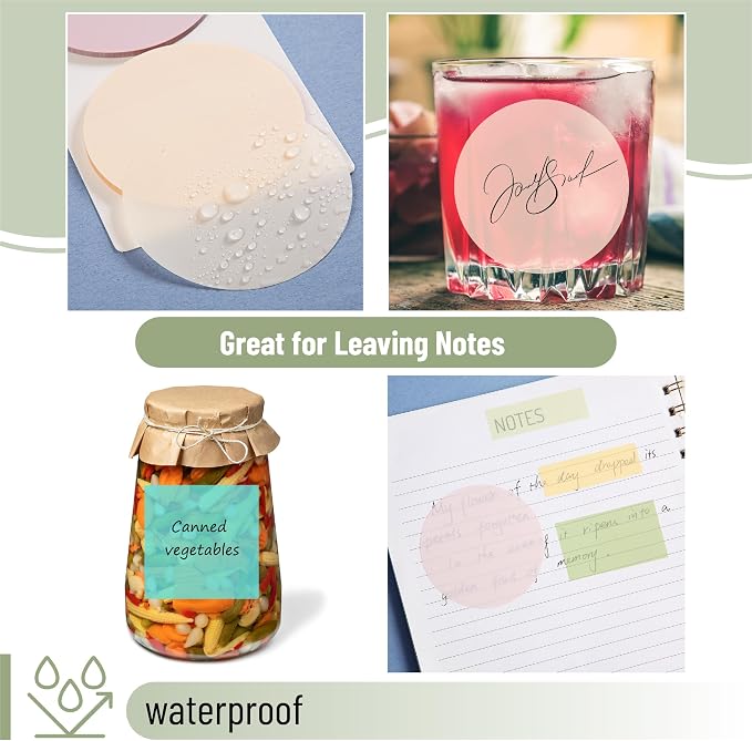 Mr. Pen- Transparent Sticky Notes Set, 1000 Sheets | Transparent Sticky Notes - Image 5