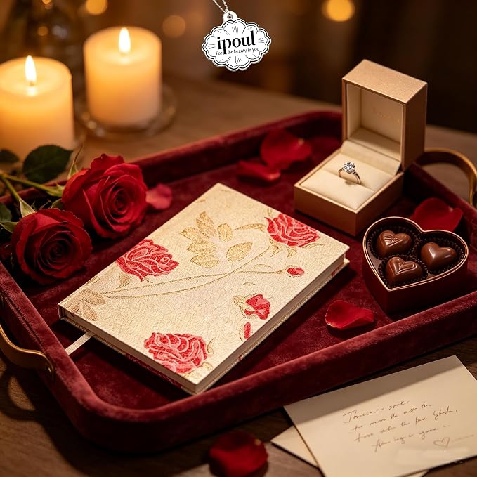 Anniversary Journal, Wedding Gifts, Rose Notebook - Image 5