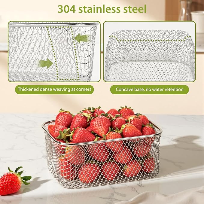 3 PCS Large Fruit storage Containers - Image 2