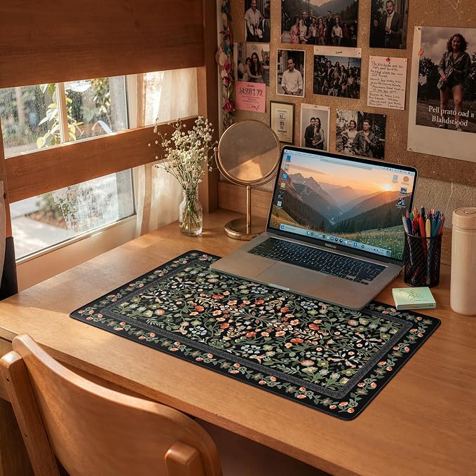 iCasso Aesthetic Flower Mouse pad - Image 9