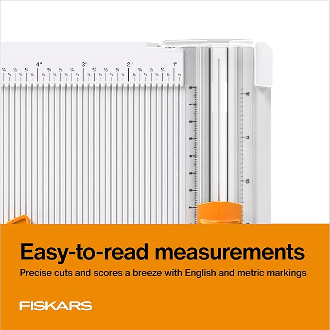 Fiskars 12" Trim & Score Board, TripleTrack System, Integrated Scoring Surface - Image 7