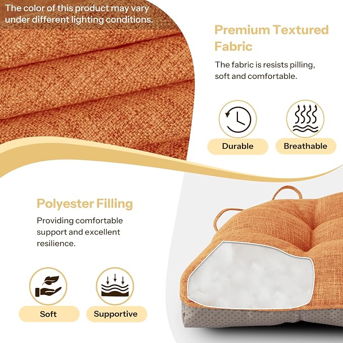 Chair Cushions for Dining Chairs 1 Piece, - Image 4