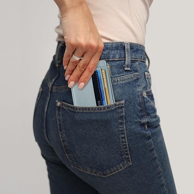 Sodsay Card Case Slim Front Pocket Wallet - Image 8