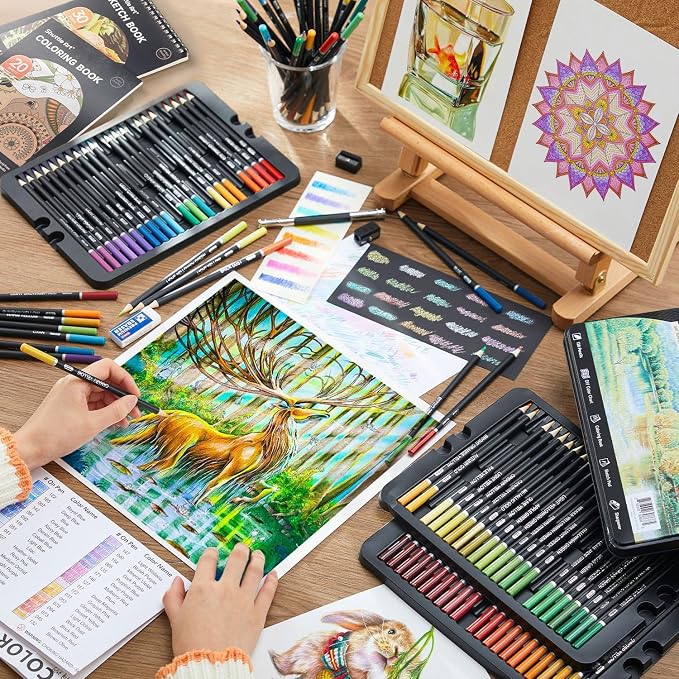 Shuttle Art 138 Colored Pencils - Image 8