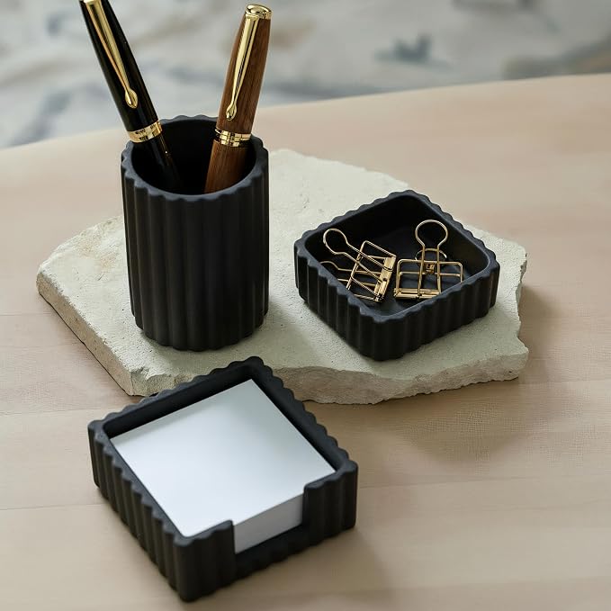 Aesthetic Desk Organizer Set of 3 - Image 9