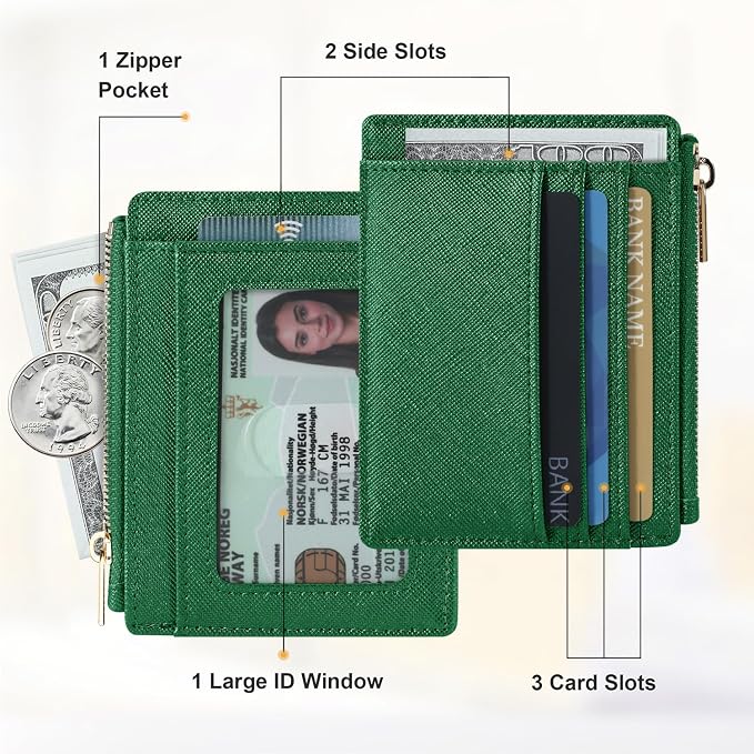 Sodsay Card Case Slim Front Pocket Wallet - Image 2