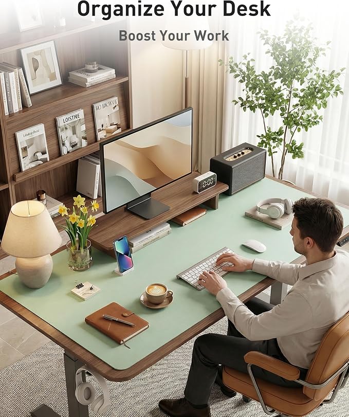 Aothia Faux Leather Desk Mat - Image 8