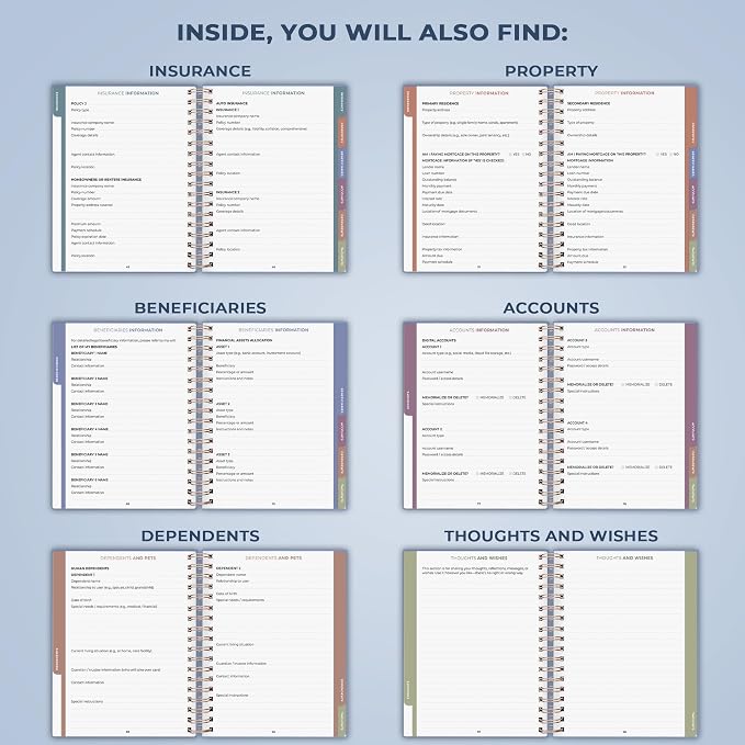Clever Fox When I Die Planner - Image 5