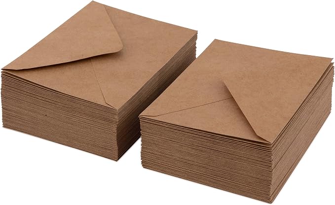 Kraft Mini Envelopes Brown Kraft Envelopes - Image 2