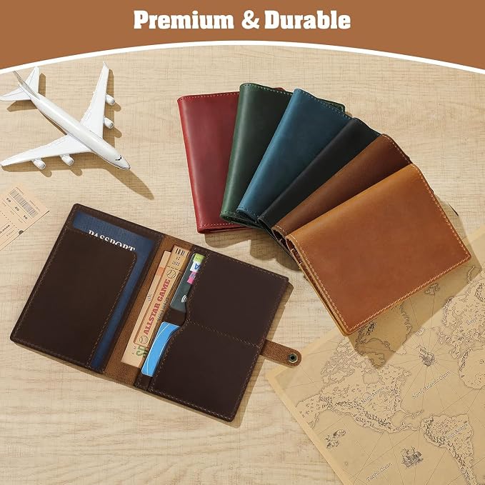 Jack&Chris Genuine Leather Passport Holder - Image 7