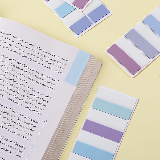 Mr. Pen- Sticky Index Tabs, 360 Pcs, Pastel Sticky Tabs for Notebooks, Page Markers, Page Tabs for Binders, Page Tabs Sticky Tabs for Books, Notebook Tabs, Book Sticky Tabs for Notebooks-DeskLoop Office