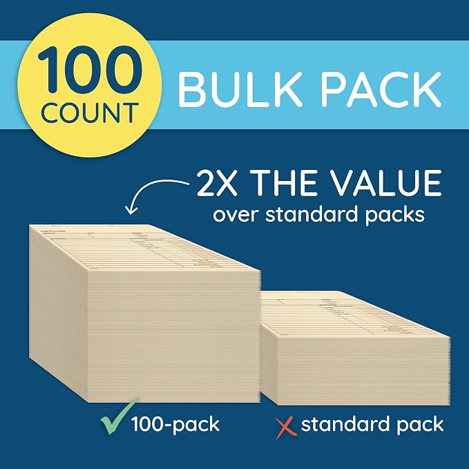 100 Blue Summit Supplies Job Folders Construction, 10 x 12 Inches, Project - Image 2