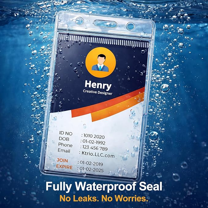 1200 Pack ID Badge Holder - Image 4