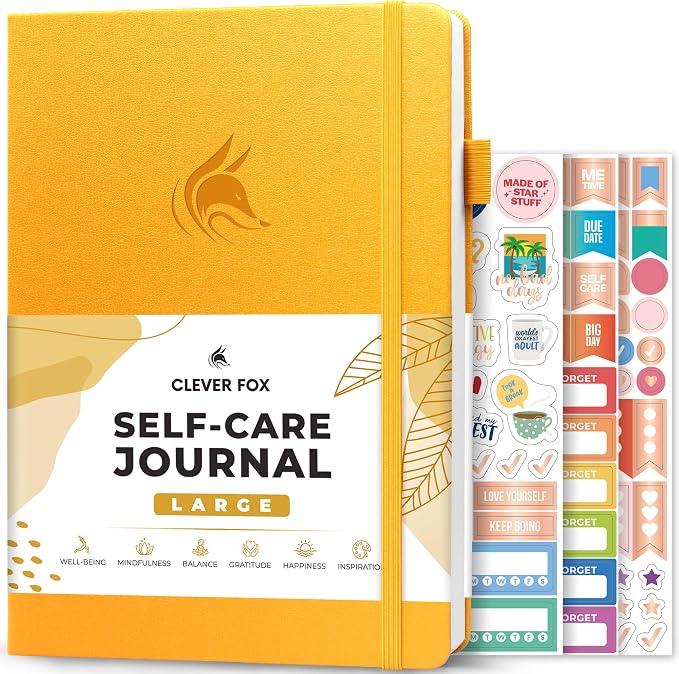 Clever Fox Self-Care Journal – Wellness & Daily Reflection Notebook – Mental by CleverFox