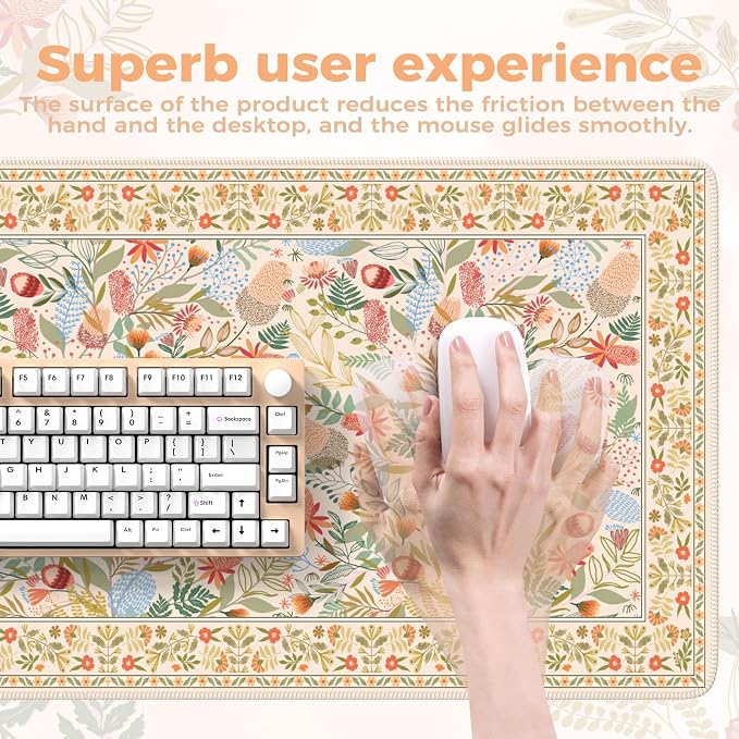 iCasso Desk Mouse Pad Extra Large, Office Desktop Mat - Image 4