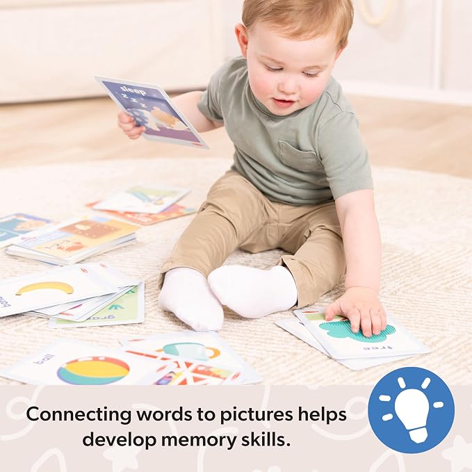 Melissa & Doug® Ms. Rachel™ First Words Textured Sensory Flashcards Preschool - Image 5