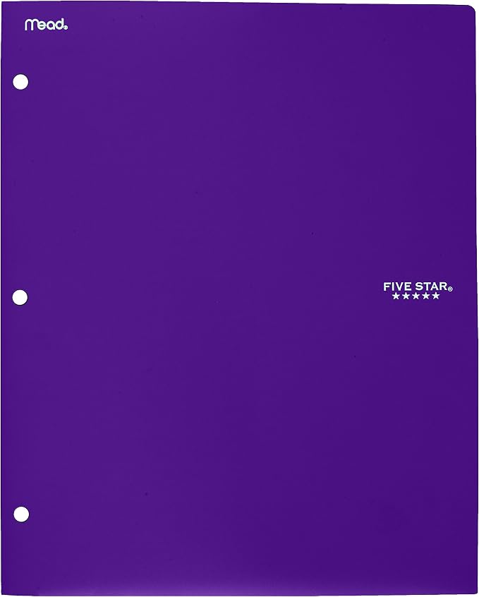 Five Star 2-Pocket Folder, Plastic Folder - Image 7