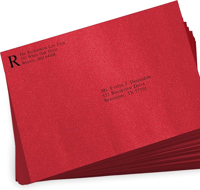 LUXPaper 9 x 12 Booklet Envelopes | Jupiter Metallic | 80lb. Text | 500 Qty - Image 5